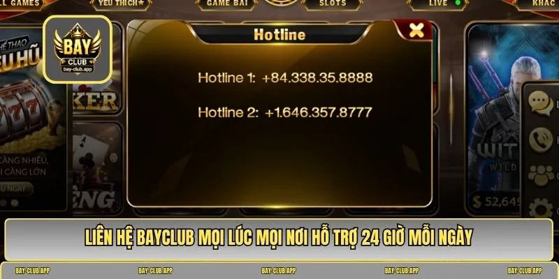 liên hệ bayclub